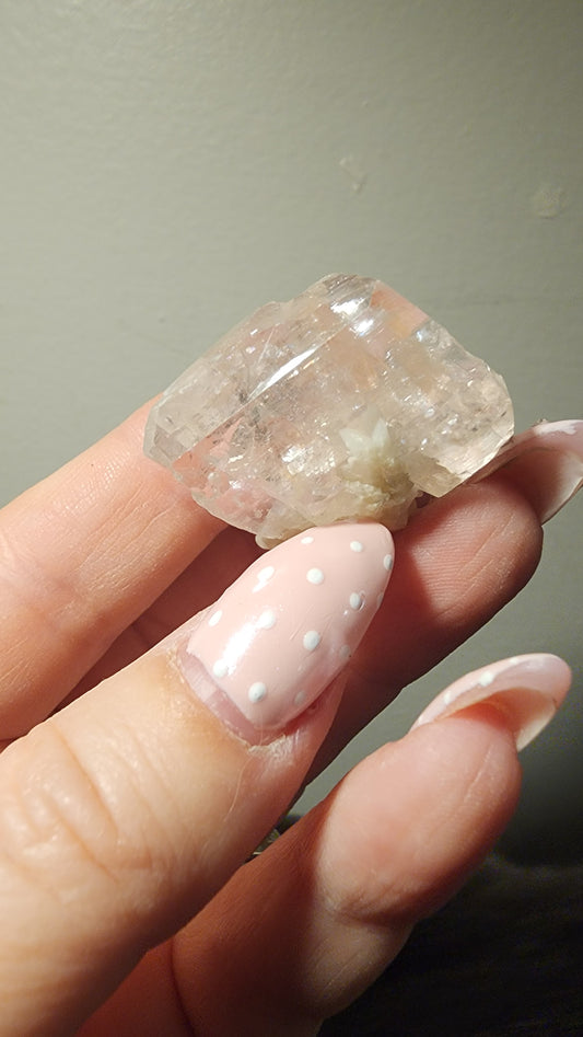 Museum Quality Extremely Rare Pale Lavender Calcite D400