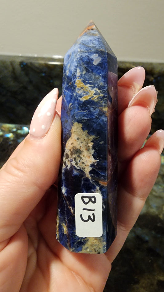 High Quality Sodalite Tower B13