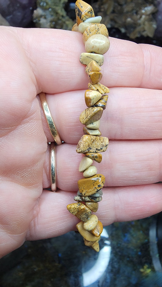 Picture Jasper Chip Bracelet