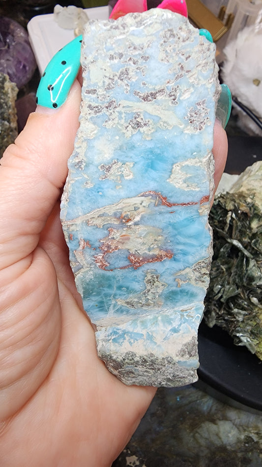 145g High Quality Larimar Specimen
