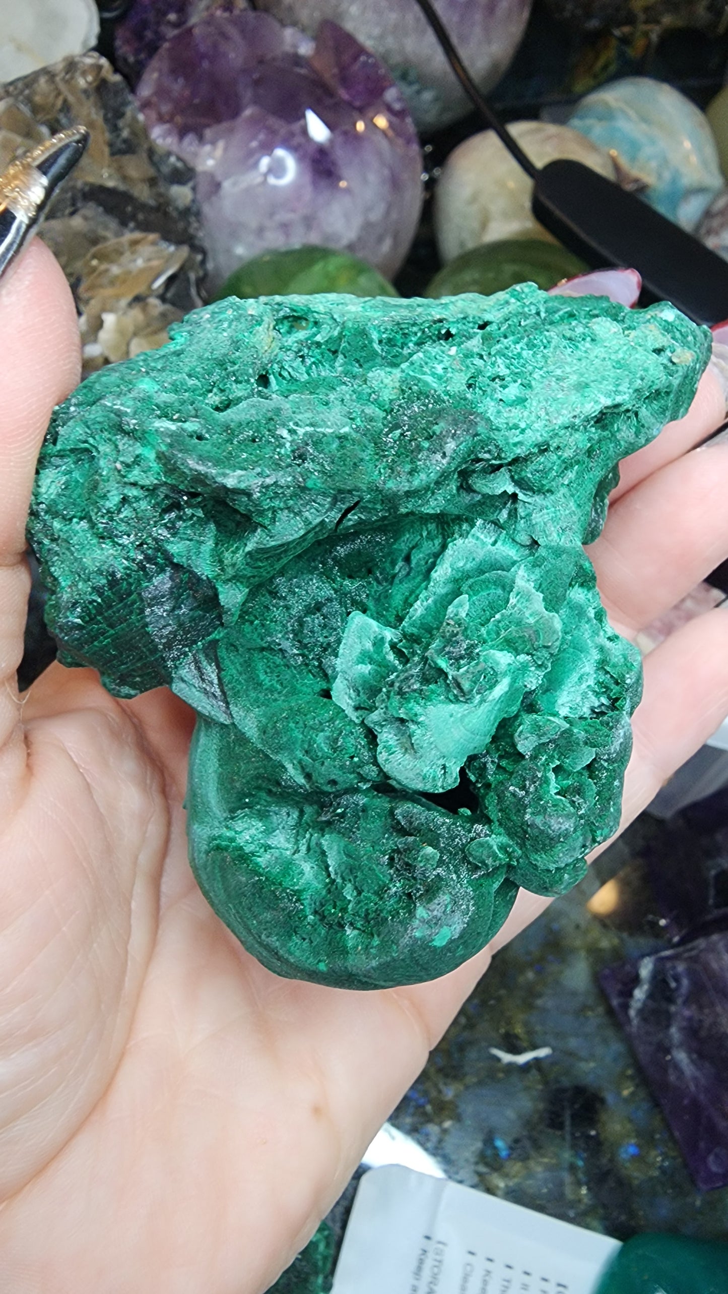 Velvet Malachite Specimen C150