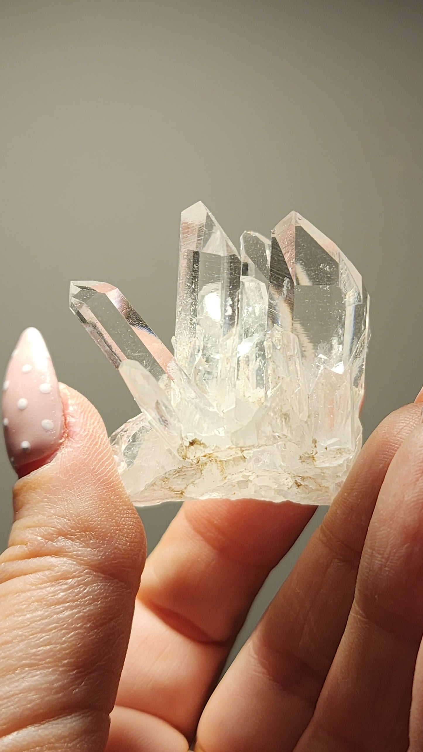 A+++ Quality Clear Quartz Cluster B100