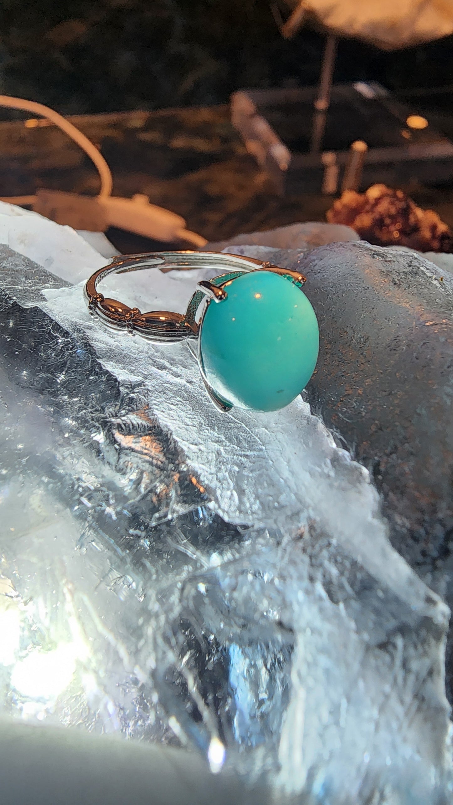 Amazonite Ring