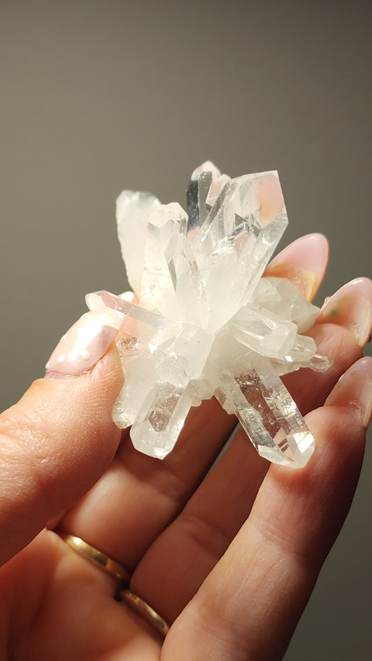 A+++ Quality Clear Quartz Cluster D110