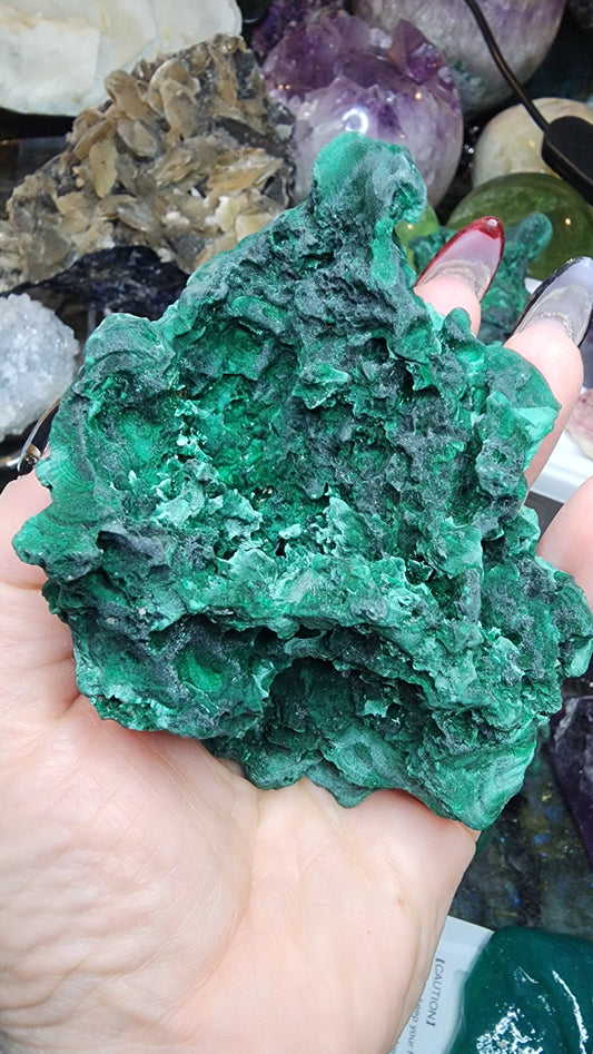 Velvet Malachite Specimen E180