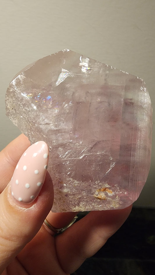 Museum Quality Extremely Rare Lavender Calcite B1200