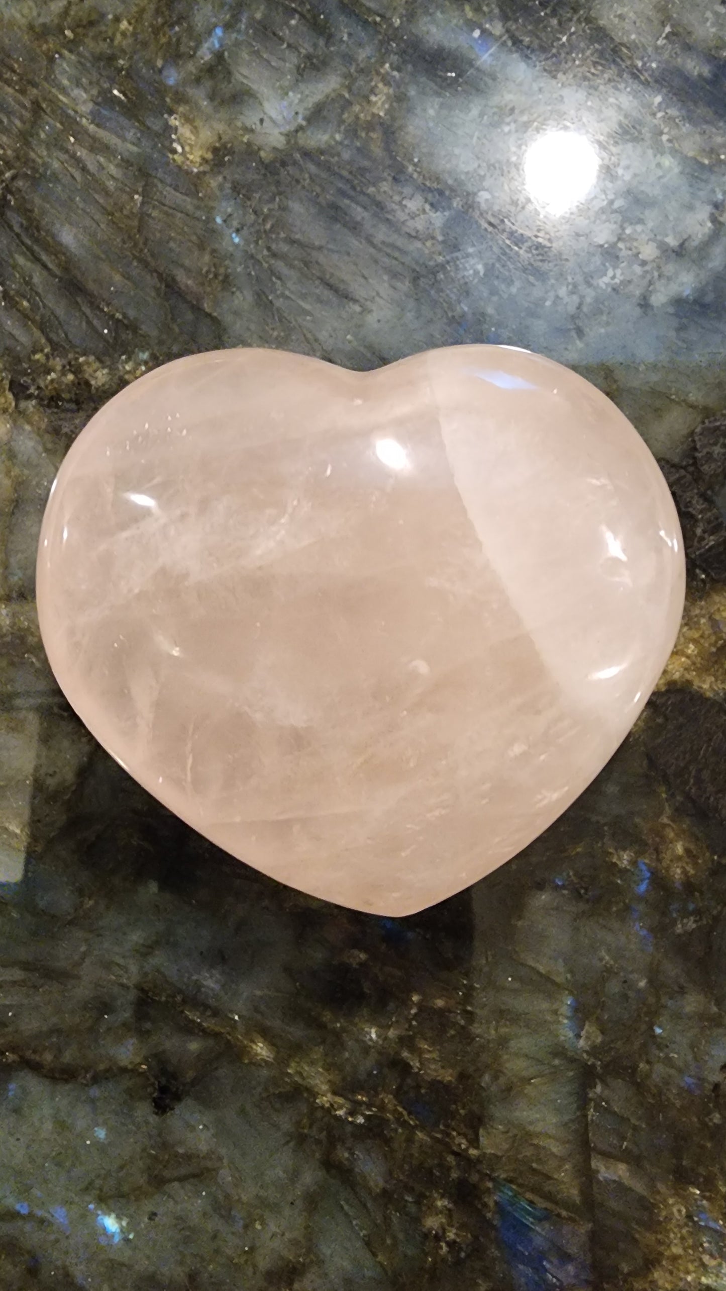 Rose Quartz Heart F34