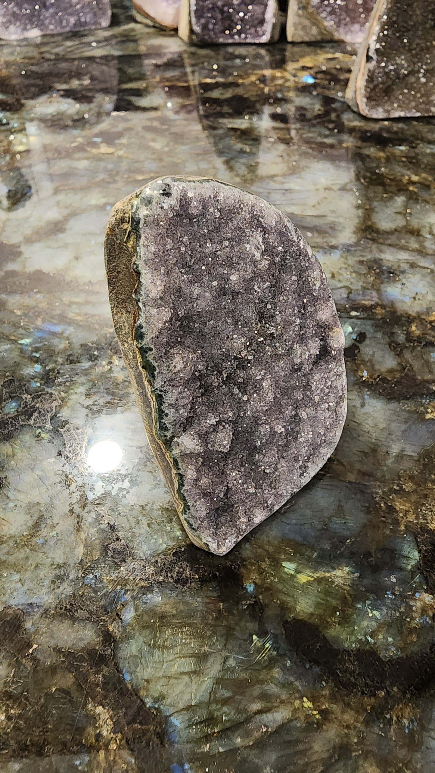 Mini Black Amethyst Cathedral G45