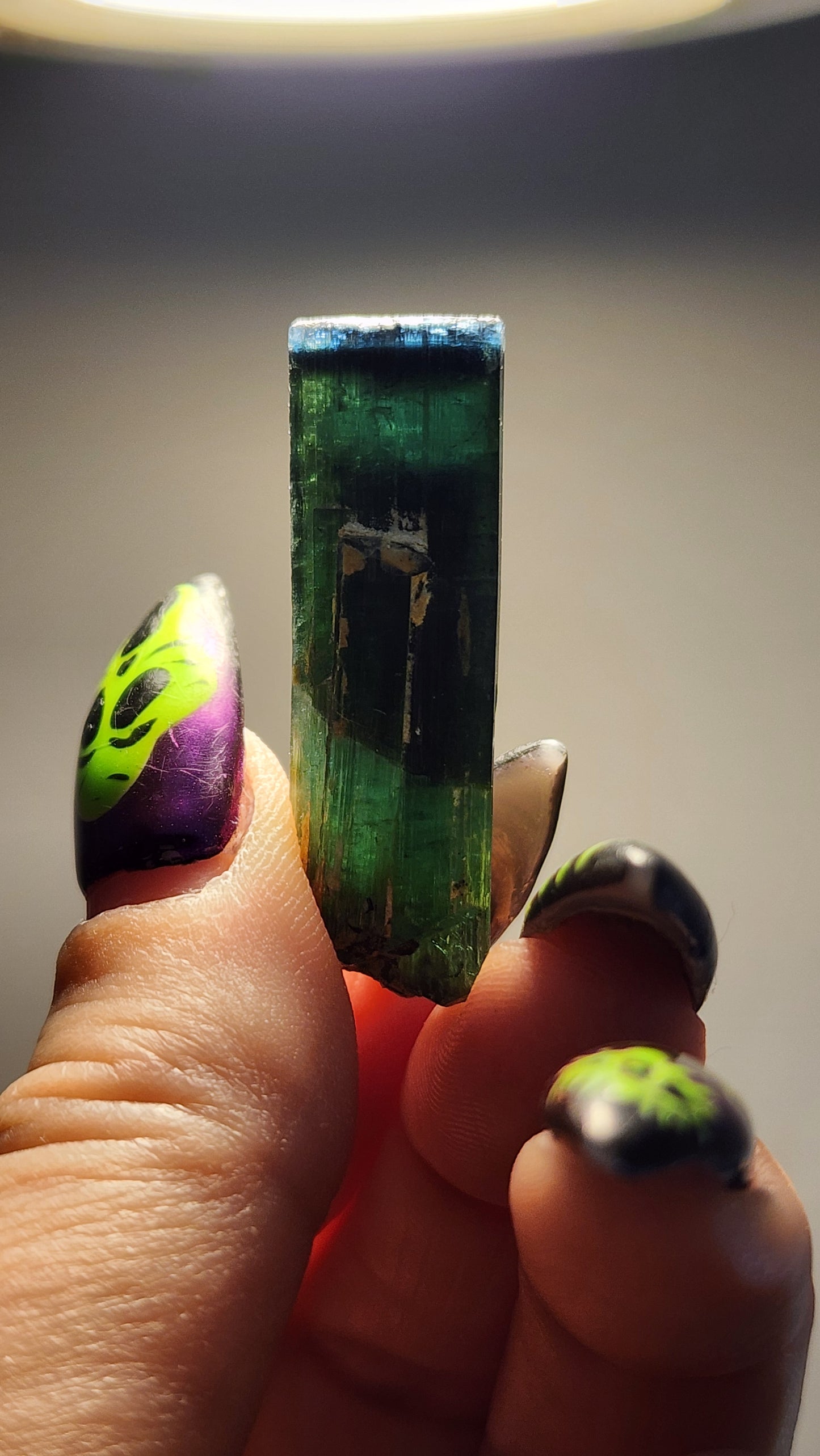 Blue Cap Indicolite Tourmaline