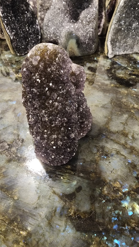 A+++ Quality Mini Black Amethyst Cathedral M90